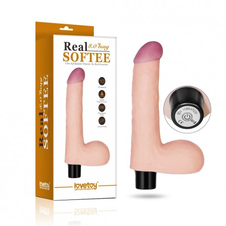 Vibrador Real Softee 8''