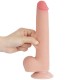 Dildo Sliding Dual Density Lovetoy 9''