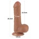 Dildo Mulato Sliding Lovetoy 7''