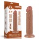 Dildo Mulato sin Testículos Sliding 8''