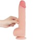 Dildo Sliding Dual Density Lovetoy 9.5''