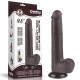 Dildo Negro Sliding Dual Density Lovetoy 9''