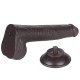 Dildo Negro Sliding Dual Density Lovetoy 9''