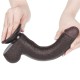 Dildo Negro Sliding Dual Density Lovetoy 9''