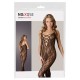 Body Floral con Escote Abierto