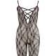Body Floral con Escote Abierto