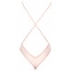 Body con Encaje y Tul Rosa S/M