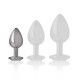 Plug de Metal Intense S Plata