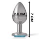 Plug de Metal Intense S Azul