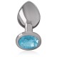 Plug de Metal Intense S Azul