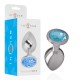 Plug de Metal Intense S Azul
