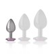 Plug de Metal Intense S Rosa