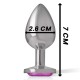 Plug de Metal Intense S Rosa