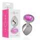 Plug de Metal Intense S Rosa