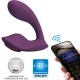 Pretty Love Franz vibrador inteligente morado con aplicación móvil gratuita y carga USB magnética.