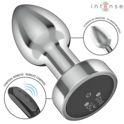 Plug anal de Metal Remoto S