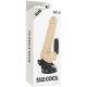 Vibrador BaseCock Flesh 18cm.