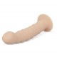Strap-On Silicona Relieve Flesh