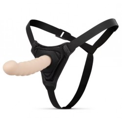 Strap-On Silicona Relieve Flesh