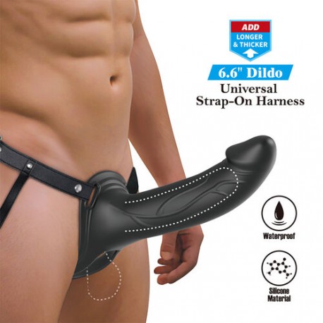 Landon Strap Hueco Vibrador de Silicona
