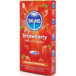 Condones Skins Fresa (8)