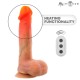 Logan Vibrador remoto con calor y empuje