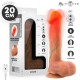Logan Vibrador remoto con calor y empuje
