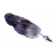 Cola Zorro Gris XXL