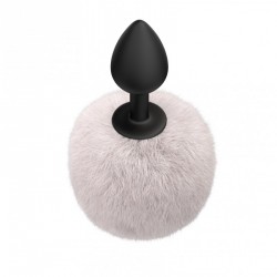 Cola de Conejo Blanca Fluffy LolaGames