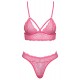 Conjunto Rosa Cuello Halter Cottelli S/M