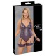Body Bondage Lila Pecho Abierto Cottelli XL