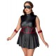 Vestido Bondage con Esposas y Antifaz Cottelli XL