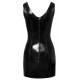Vestido de Vinilo con Escote S