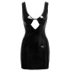 Vestido de Vinilo con Escote S
