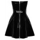 Vestido de Vinilo Vintage M