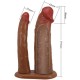 Arnés con Dildo Doble Keaven Mulato
