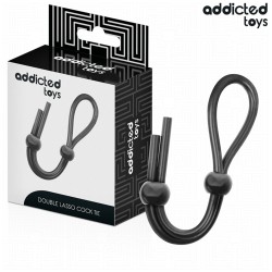 Anillo Ajustable Doble de Silicona Addicted Toys