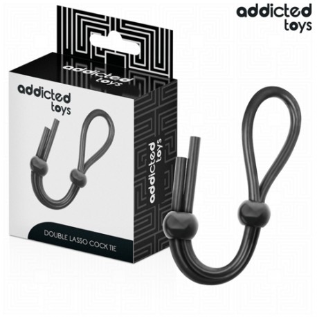 Anillo Ajustable Doble de Silicona Addicted Toys