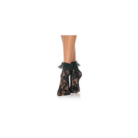Calcetines cortos Leg Avenue 3030 - NEGRO