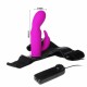 Arnés vibrador doble Rabbit
