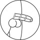 Funda silicona Penis Sleeve negra