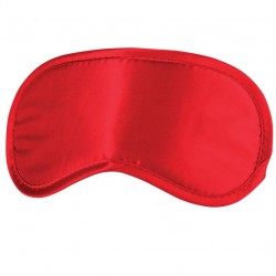 Antifaz raso acolchado Ouch - ROJO