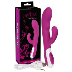 Vibrador doble con calor Javida - HEATING vibe