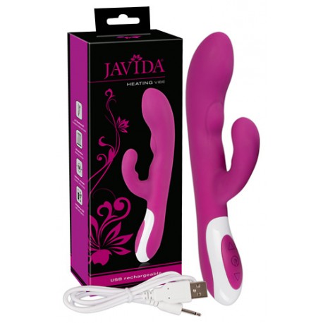 Vibrador doble con calor Javida - HEATING vibe