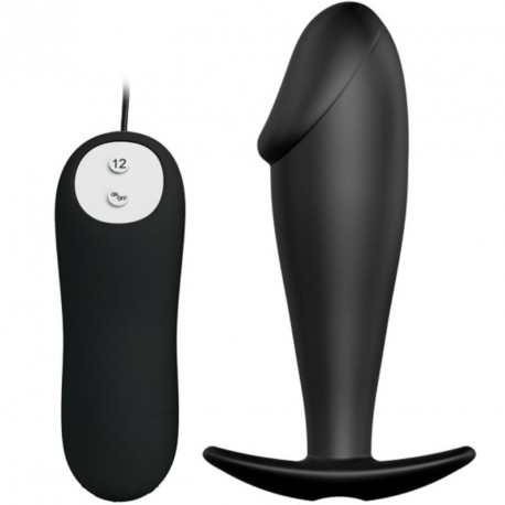 Plug vibrador silicona realista - ANAL STIMULATION (12 funciones)