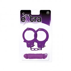 Sex Extra Lila Rope & Cuffs