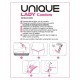 Unique Lady Condom - liguero y burbuja