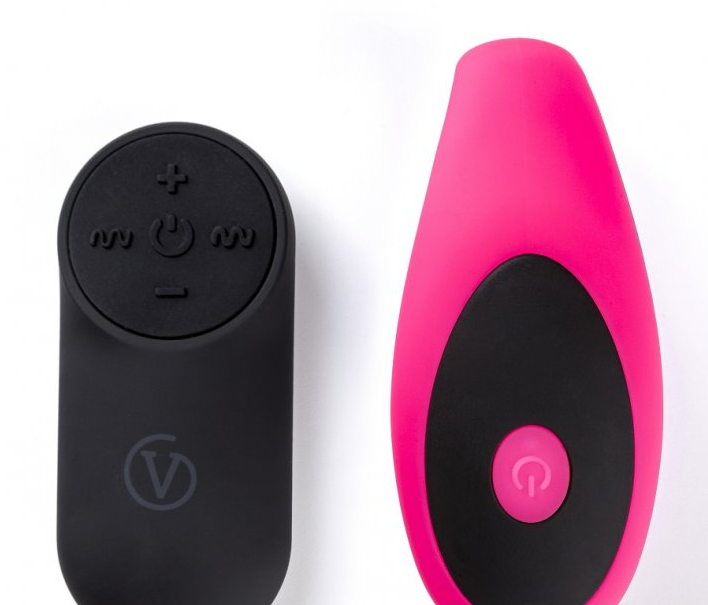 Control de mandos de vibrador E12 rosa de Virgite