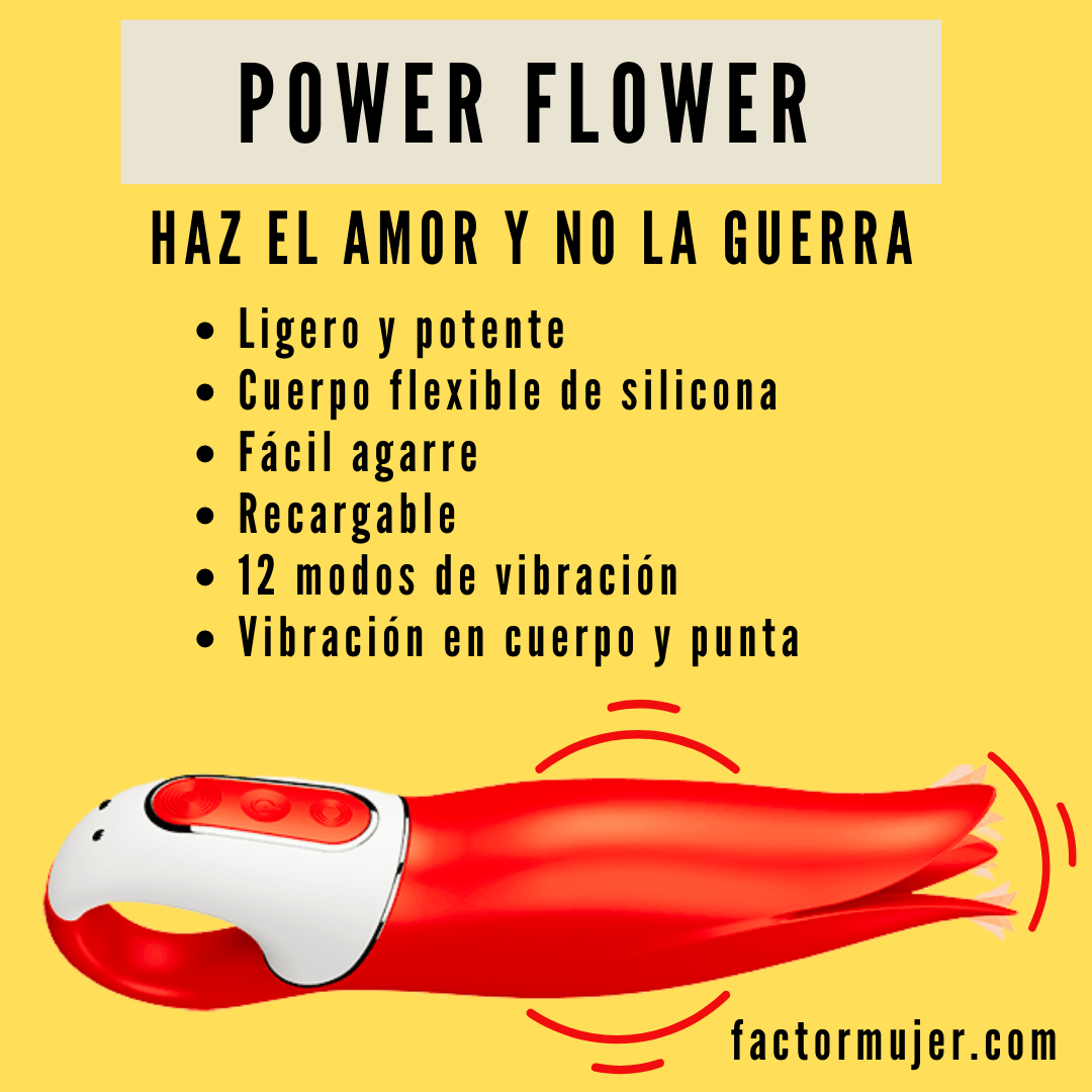 Flower Power , vibrador Satisyfer multifuncional