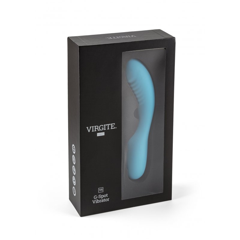 Caja de presentacion del vibrador G-spot realista V5 Virgite
